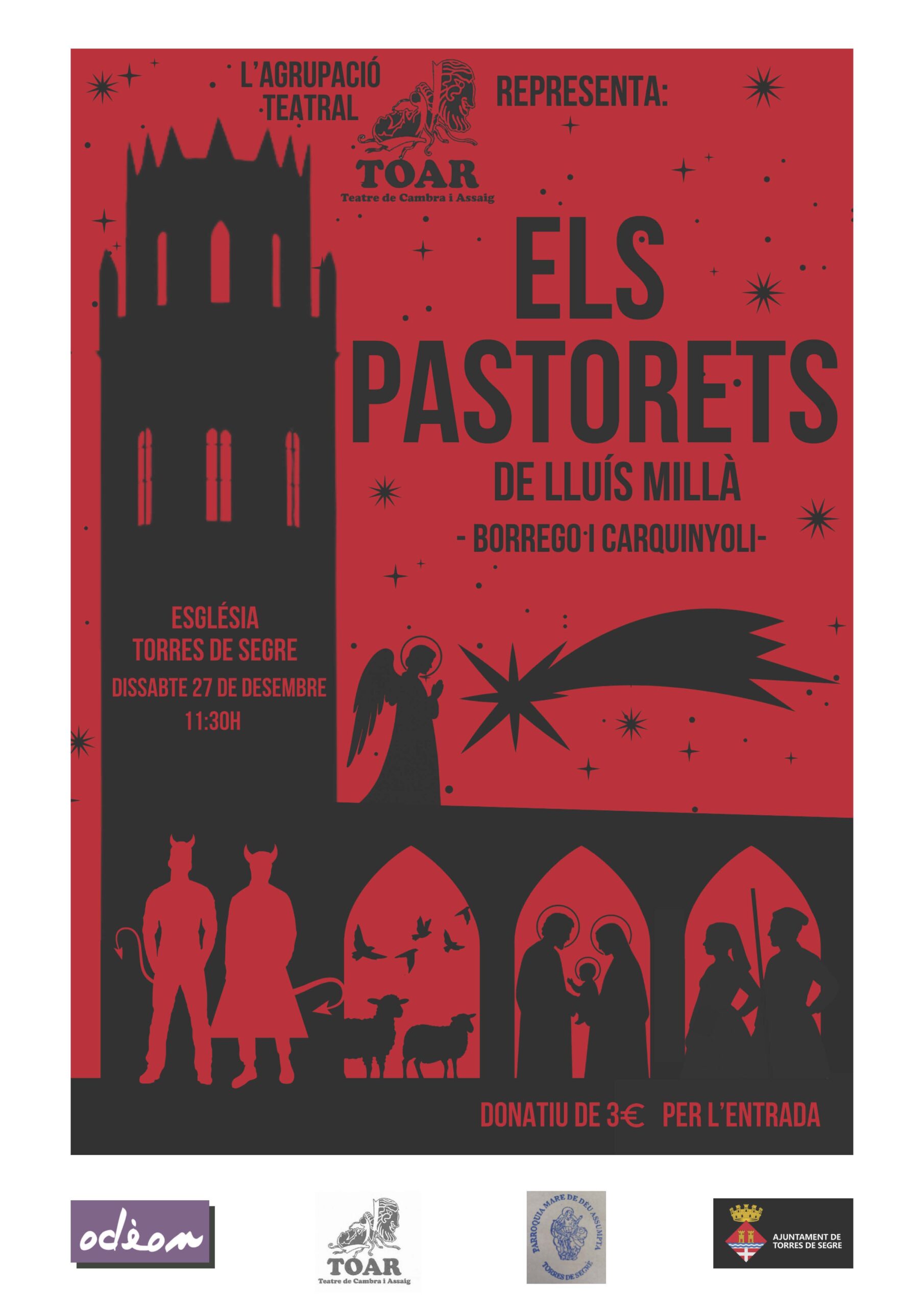 Cartell Pastorets Torres de Segre 25